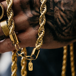 Rope Chain Gold | 8mm