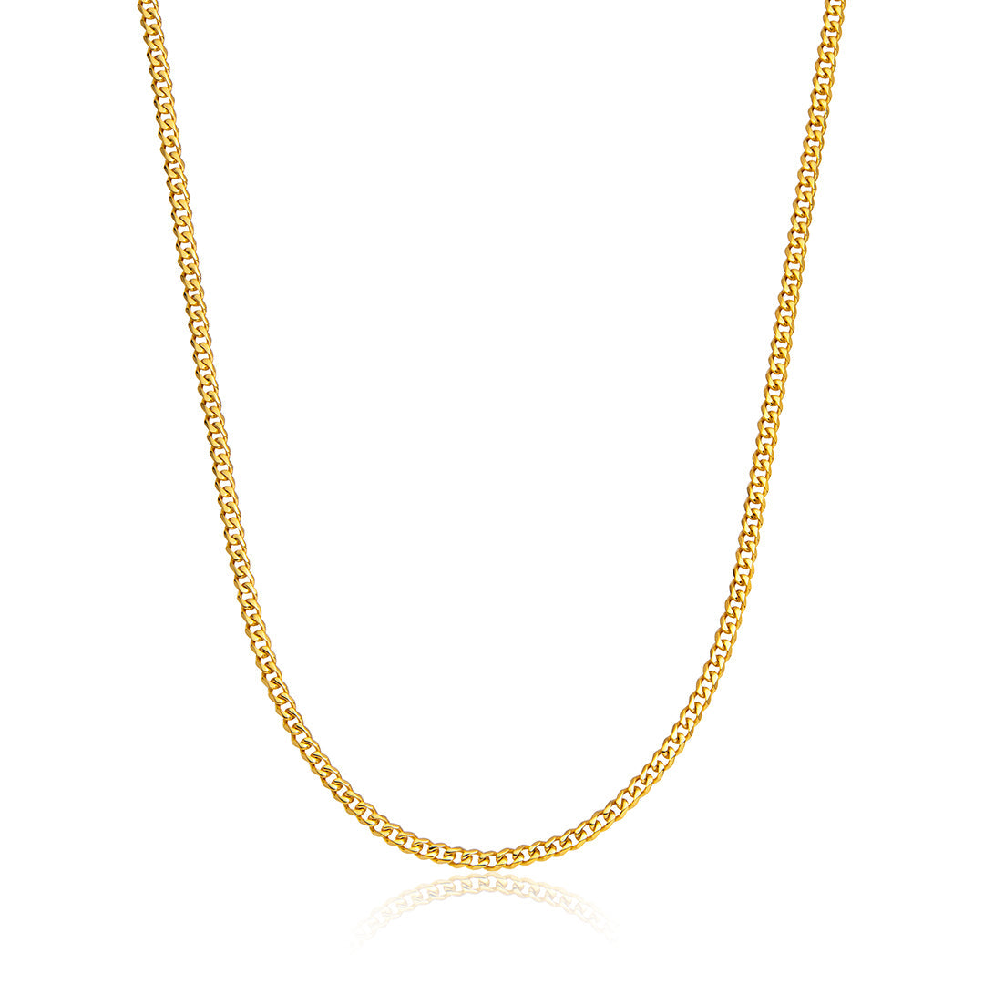 Micro Cuban Chain Gold | 3mm