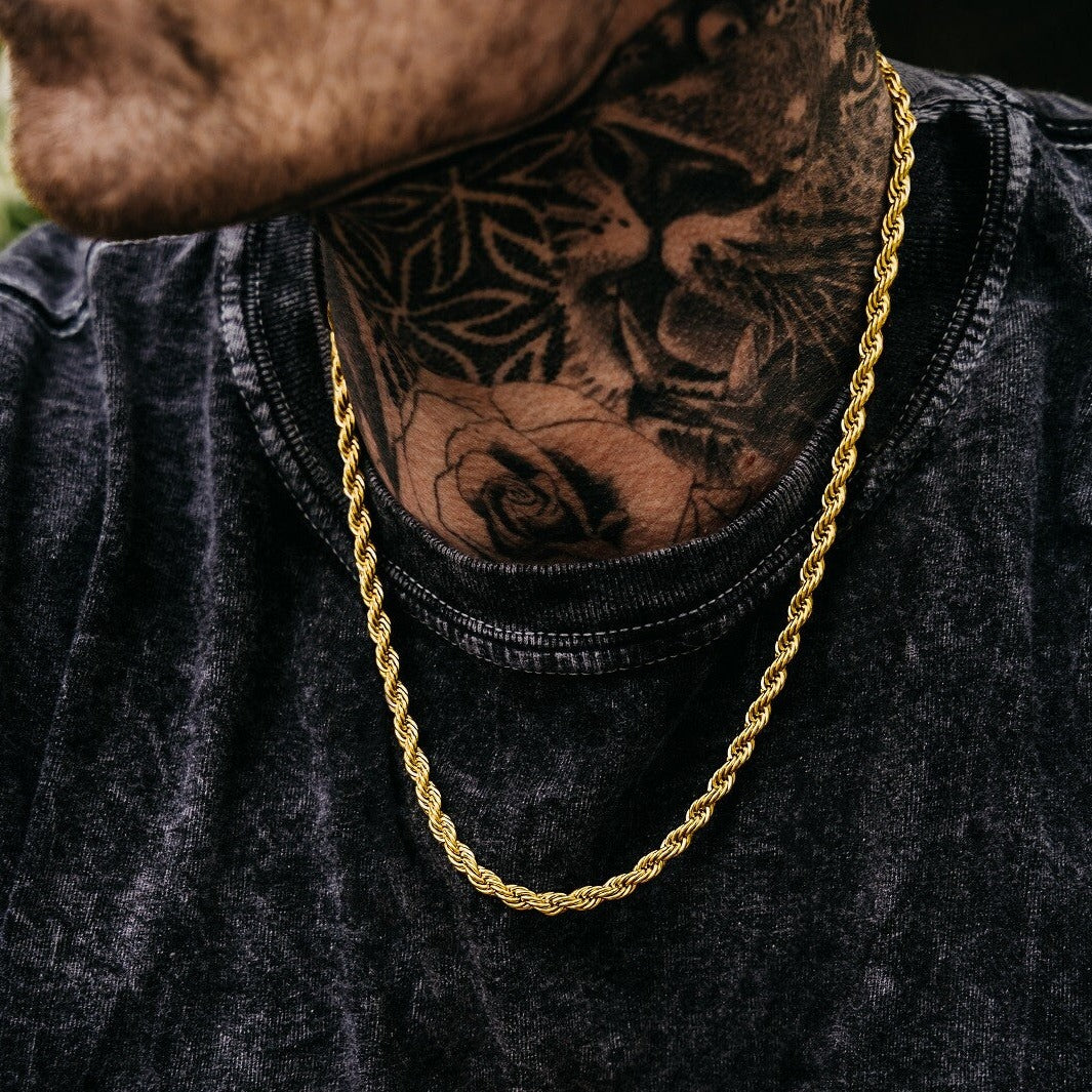 Rope Chain Gold | 5mm