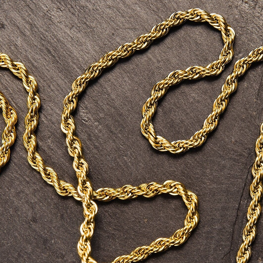 Rope Chain Gold | 5mm