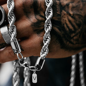 Rope Chain Silver | 8mm